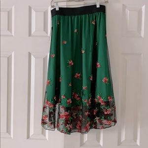 Lularoe *Embroidered* Lola